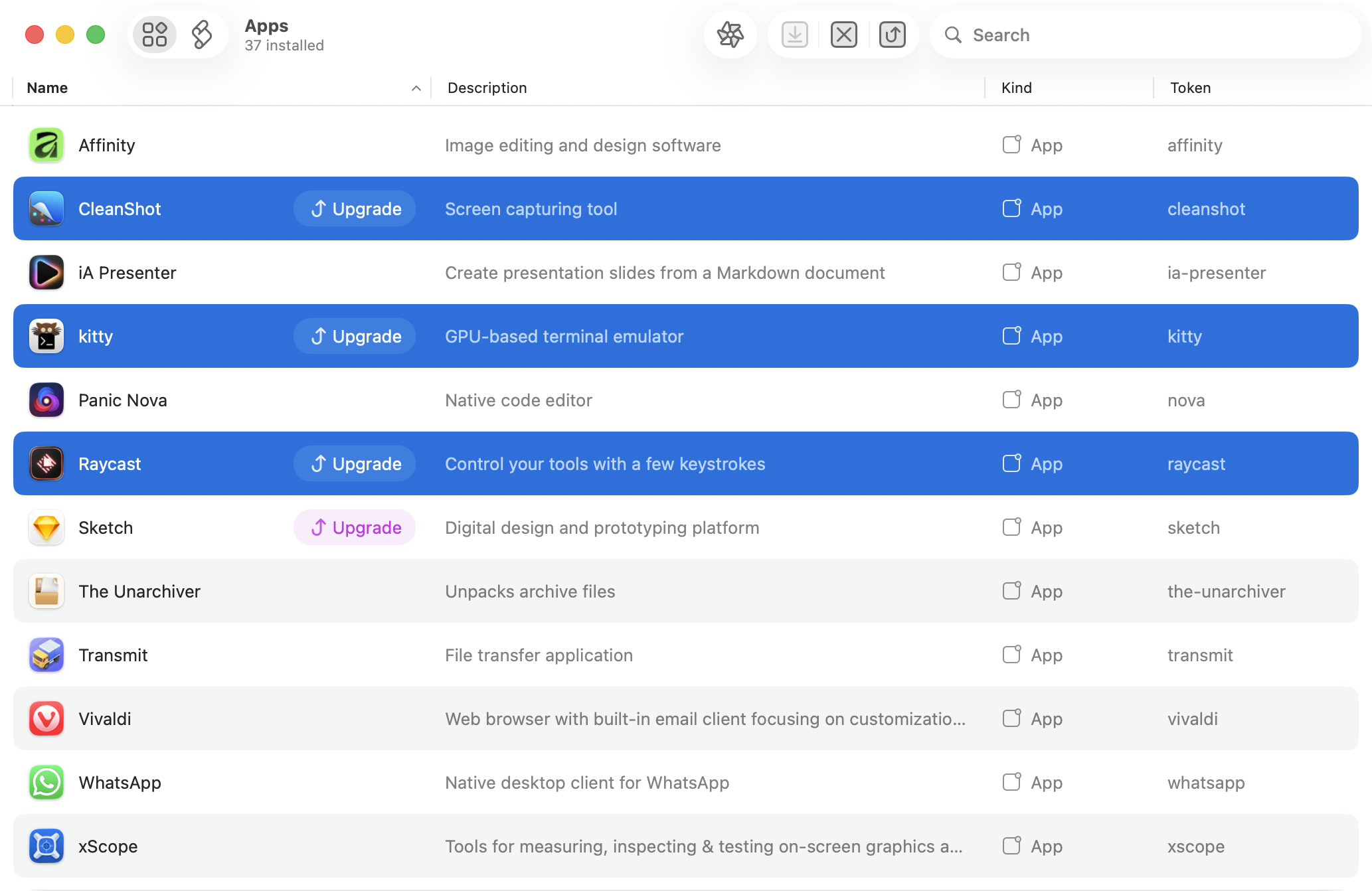 Brewer X bulk actions